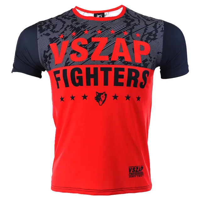 Buy VSZAP fighter Boxing MMA T Shirt Gym Tee Fighting Martial Arts Fitness