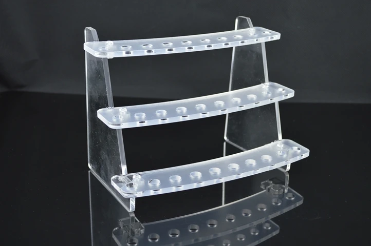 LEIQIDUDU Acrylic e cig display shelf drip tip stand for cigarette mouth pieces tips rack holder|drip tip|display e-cigarettescigarette stands |