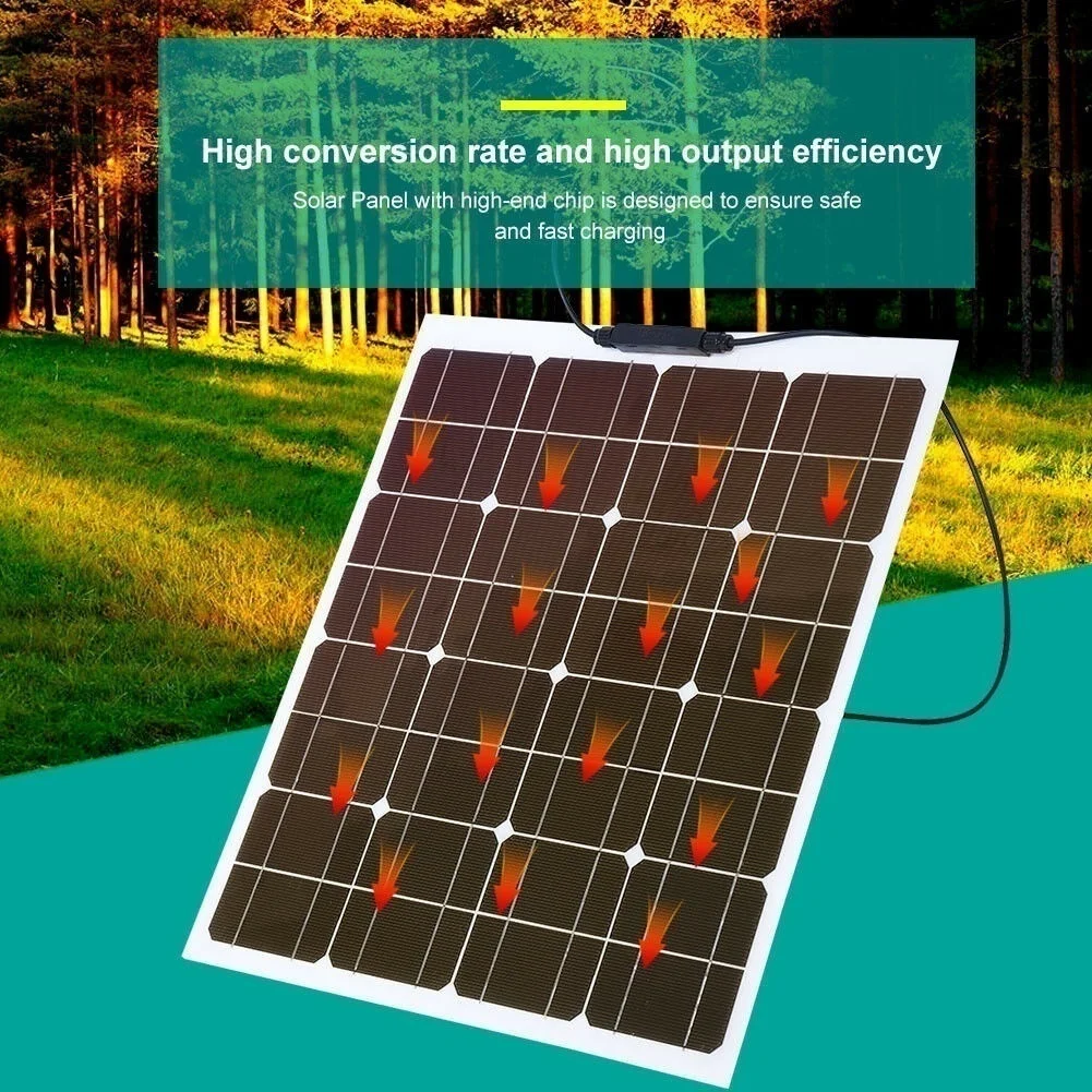 50 w 16 v painel solar kit