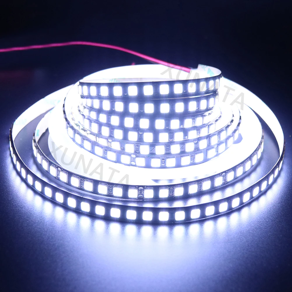 Brilhante do Que Xunata Strip Light 5054 Smd 5 m 120 Leds - Impermeável Flexível Fita Mais 5050 2835 5630 Stripe 12 24 v Led 8 Xunata 24 v led strip light 5054