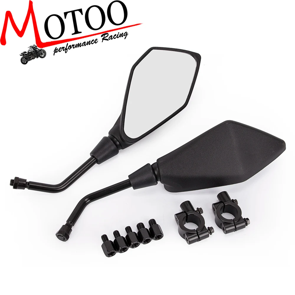 Motoo Motorcycle Mirror Scooter Rearview Mirrors Electrombile Back Side
