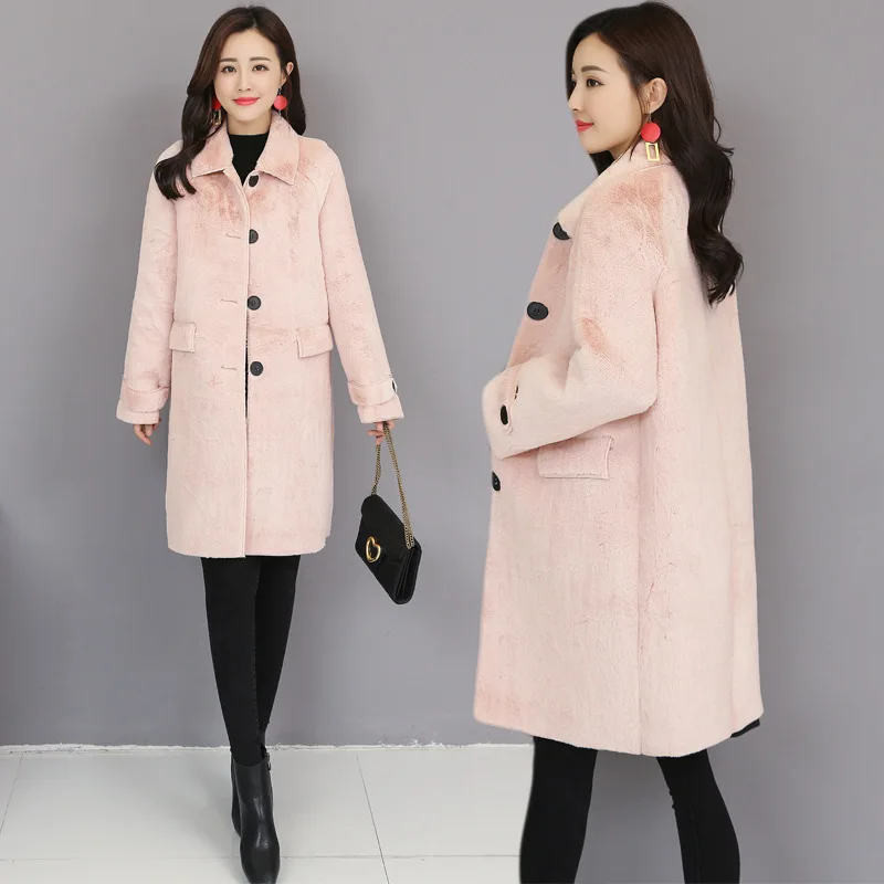 Coton down De Turn Tranchée Rose Manteau Ds074 Pink Office white Mousseline Soie Col vent Lady Poches Régulier Complet Femmes Coupe O85qr8