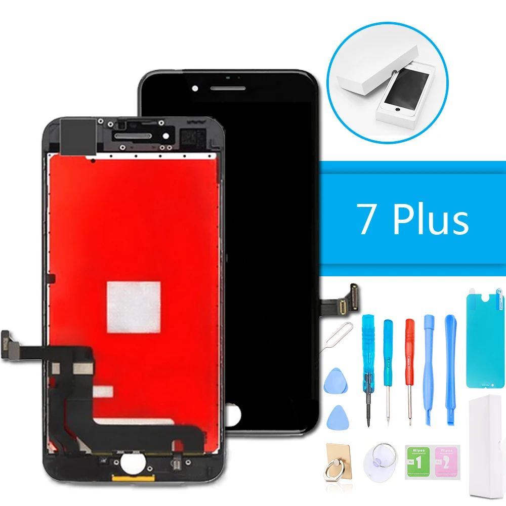 

Luxury Suit LCD Display Screen for iPhone 7 Plus AAA Quality LCD Digitizer Assembly for iPhone 7 Plus Replacement Screen + Tool