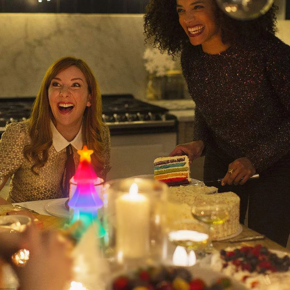 E27 3W LED Tree Lamp 220V LED Flame Bulb E26 LED Flame Effect Fire Light Bulb 3D Flickering Fairy Lights 110V Holiday Lighting  