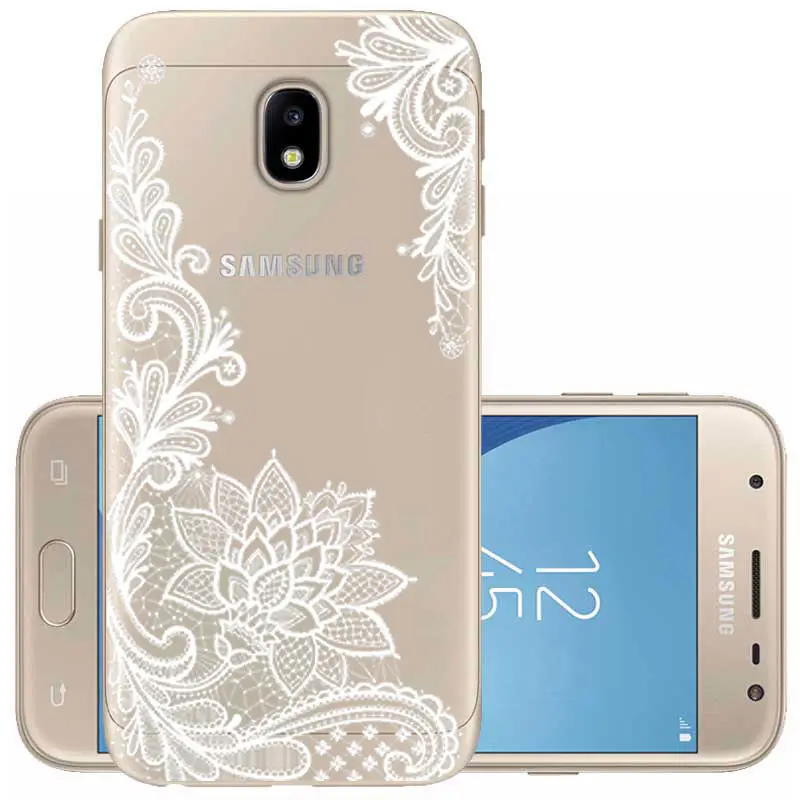 Arvin Soft TPU FOR Samsung Galaxy J7 2017 Smart Back Protective Phone Cover FOR Samsung J330 J4 J5 Clear Painted case FOR J6 J8 (3)