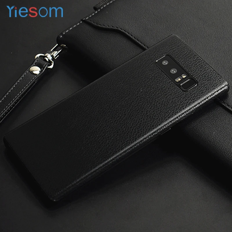 

YIESOM Back Sticker For Samsung Galaxy Note 8 DIY Leather Skin Back Body Paste Sticker Protective Film For Samsung Galaxy Note 8