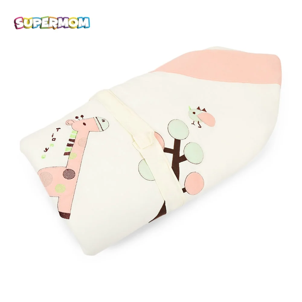 Baby Sleeping Blanket Portable Healthy Combed Cotton Quilt Soft and