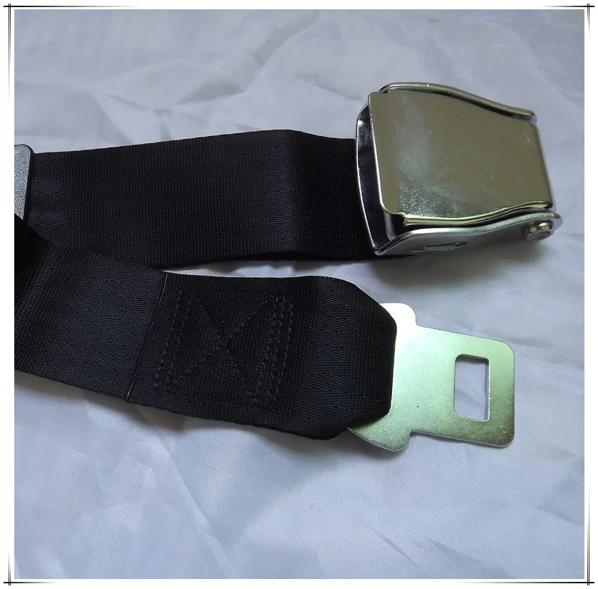 2PCS/LOT Adjustable Aircraft Seat Belt Extender/Airplane Seat Belt