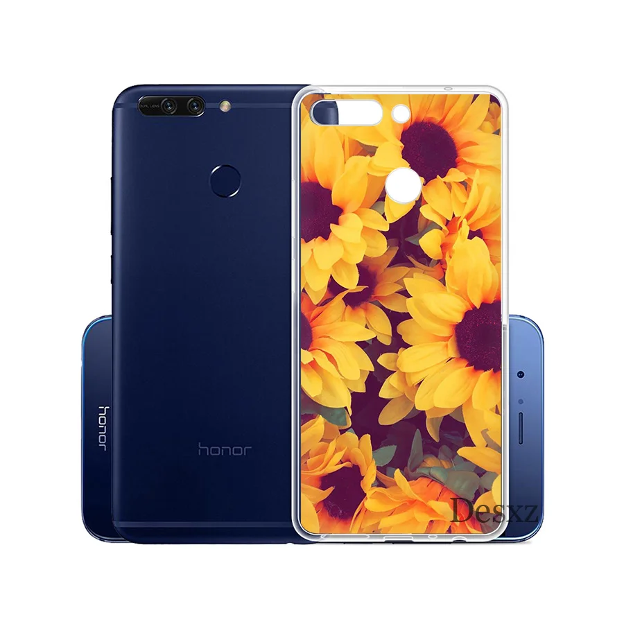 Чехол для телефона Daisy Sunflower чехол Huawei Honor 6A 7A 7C 6C 7X Pro 8 8X 9 10 Lite Play|Чехлы-накладки| |