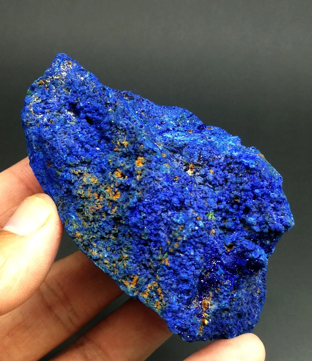 

Free shipping! 178g Natural shiny Azurite ore crystal specimens Teaching specimens home collection ornaments from China