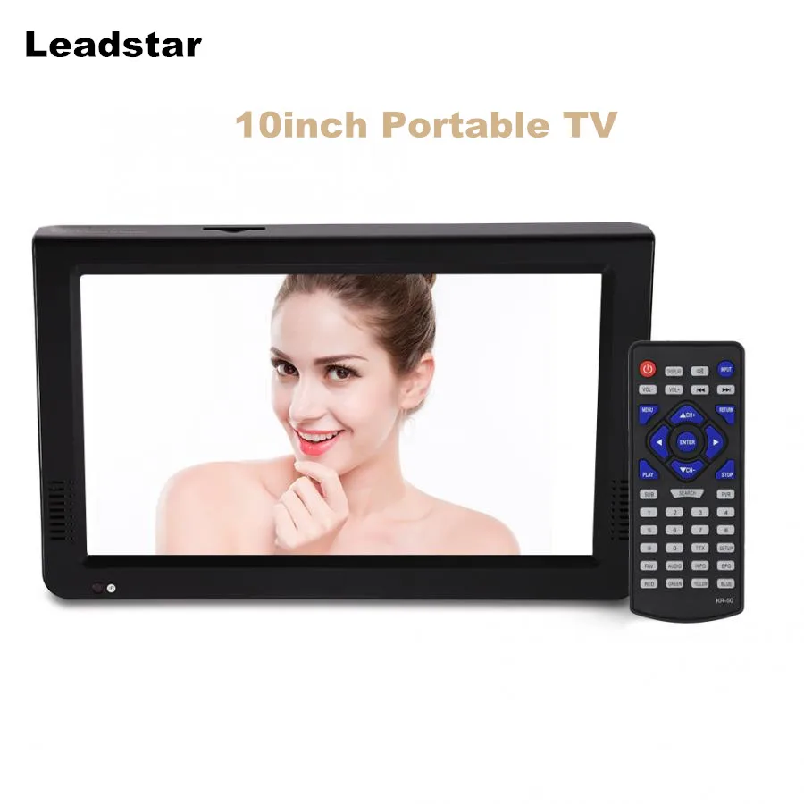 

10inch Portable TV Television DVB-T-T2 Digital Analog Television 1024x600 Resolution Portable TV