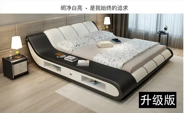 modern bedroom furniture with storage 2 bed real genuine leather bed frame modern soft beds with storage home bedroom furniture cama muebles de modern bedroom furniture with storage 2 bed real genuine leather bed frame modern soft beds with storage home bedroom furniture cama muebles de