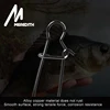 MEREDITH 50pcs Stainless Steel Hook Fast Clip Lock Snap Swivel Solid Rings Safety Snaps Fishing Hook Connector ► Photo 3/6