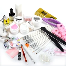 DIY Kit of mancure to UV topcoat for nail art pedicure cuticle nail gel