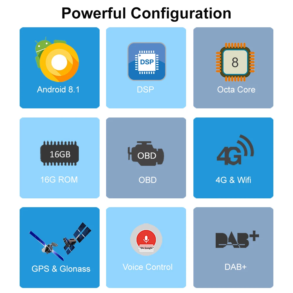 Cheap A-Sure 9 Inch 8 core Android 8.1 Car Multimedia GPS Radio for Volkswagen VW Tiguan Polo Golf 5 6 Passat B6 skoda Transporter T5 1