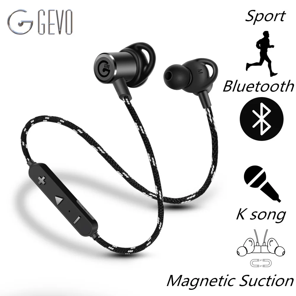 Sport Earpiece GEVO 18BT Auriculares Bluetooth Headset Earphone Wireless Headphones EarPhone Earbuds for iPhone Samsung Xiaomi