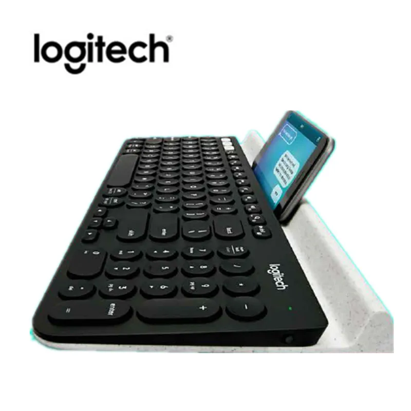 Беспроводная bluetooth-клавиатура logitech K780 с двухрежимным переключателем, многофункциональная компьютерная клавиатура