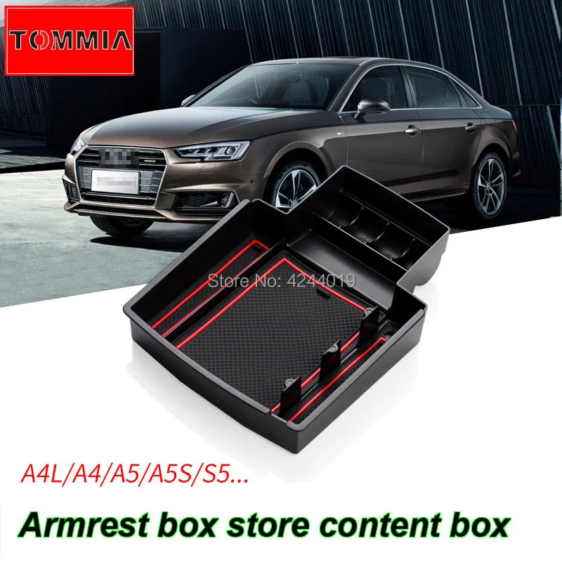 TOMMIA High Quality Plastic Central slot Armrest organizer handrails