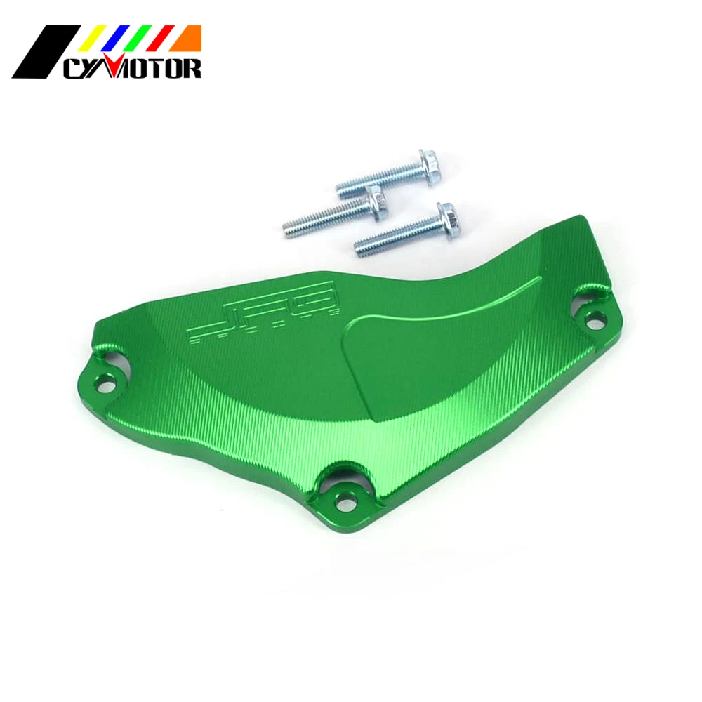 Motocicleta CNC lado motor Protector de la cubierta de la caja para Kawasaki rxf 250 KX250F KX 250F 09 10 11 12 13 14 15 16 2009-2016