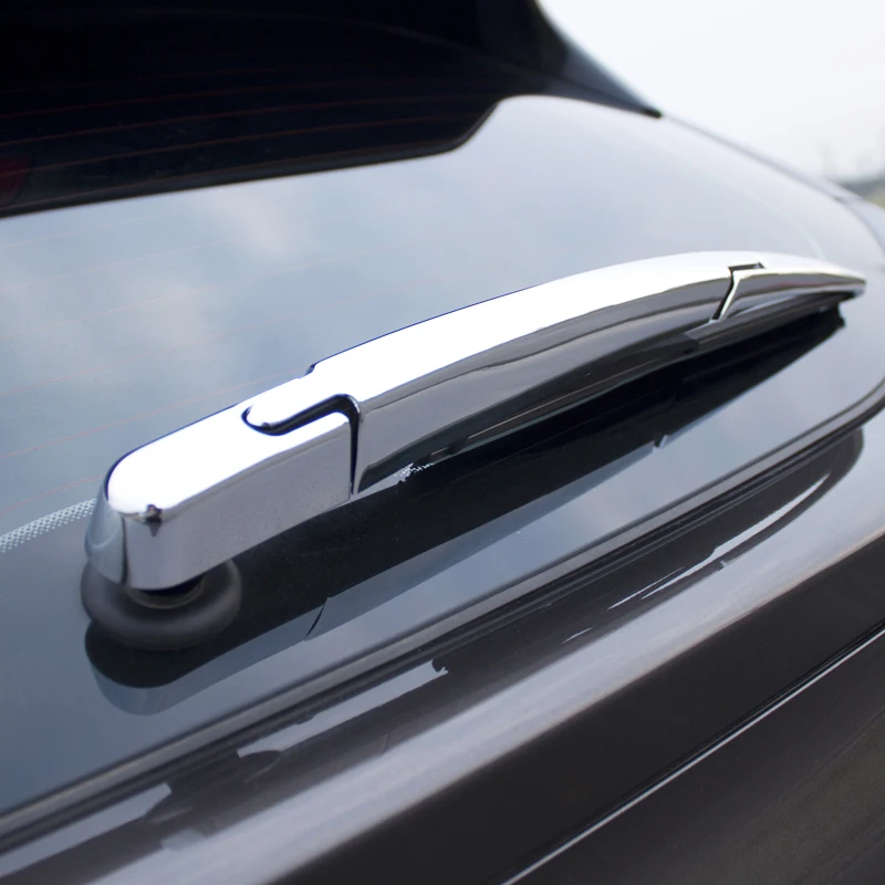 Для Nissan Pathfinder 2013- ABS хромированный автомобильный Стайлинг заднего стекла Щетка стеклоочистителя накладка наклейка Аксессуары 3 шт