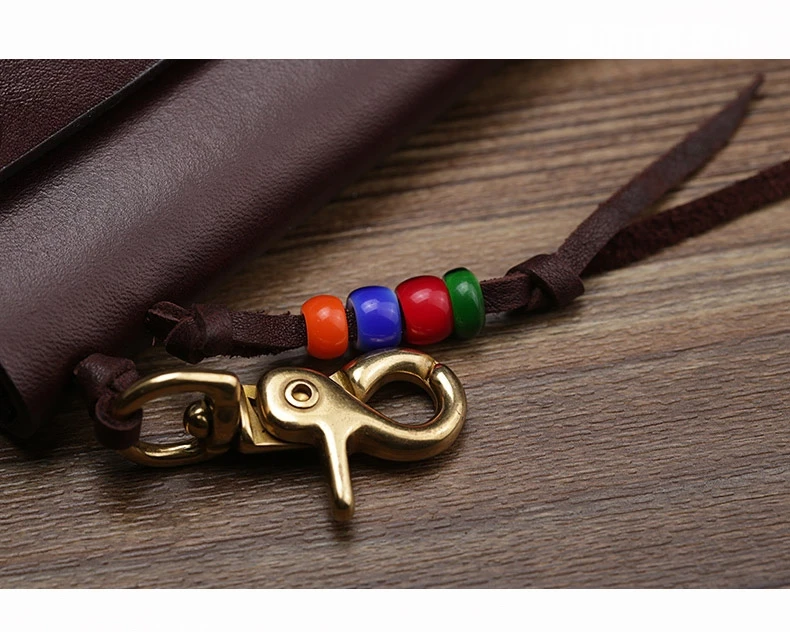 Винтажный кошелек для ключей из натуральной кожи для мужчин брелок для ключей с застежкой для ключей сумка для мужчин s ключница ключи