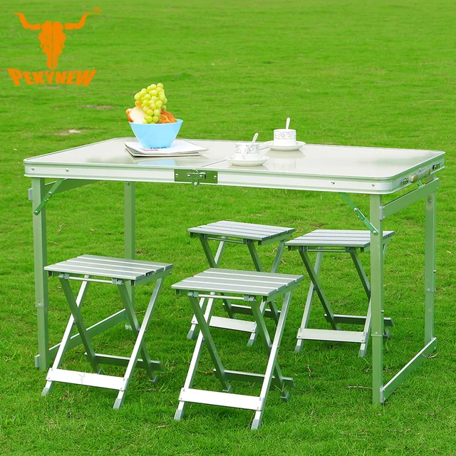 Aliexpress Outdoor Camping 120x70x69cm High End Aluminum Outdoor Camping 120x70x69cm High End Aluminum Split Lift Chairs Five Piece Portable Folding