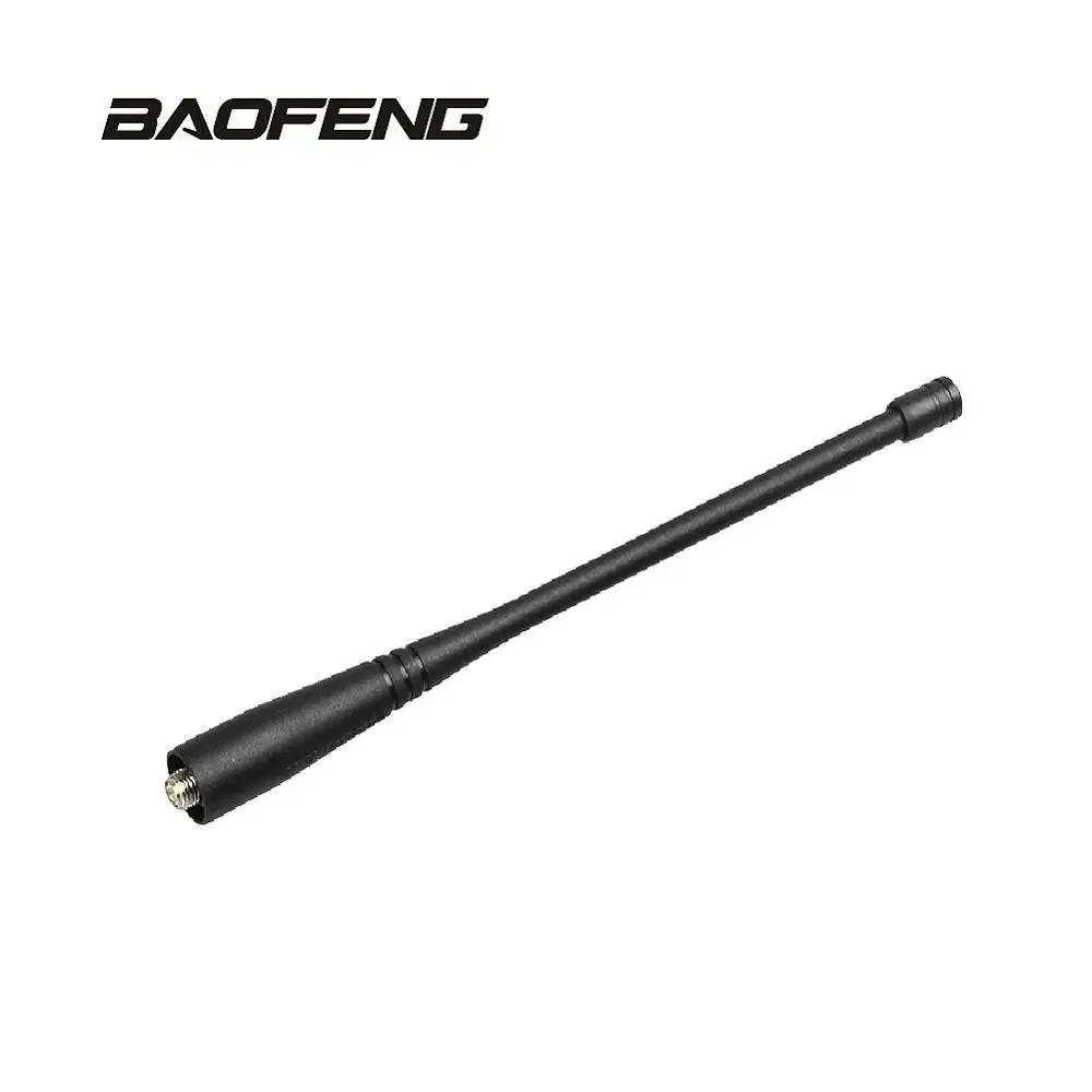 Оригинальная антенна Baofeng SMA Female VHF и UHF ham мягкая резиновая 136 ~ 174 400 520 МГц