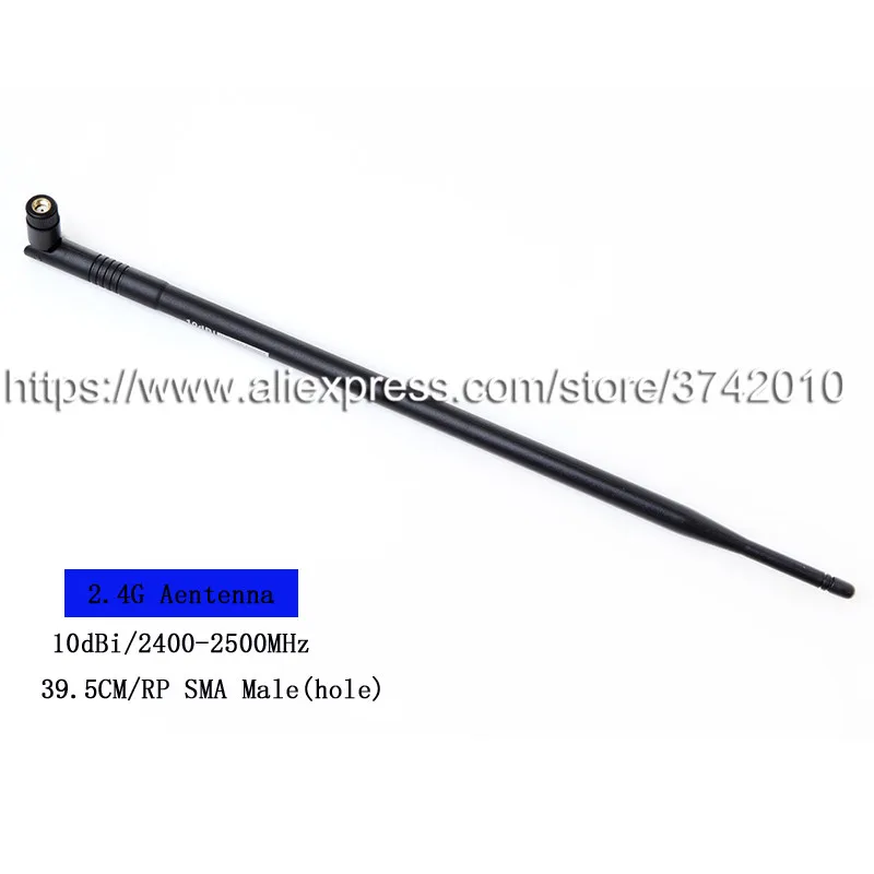 

Free shipping 10dBi 2.4G antenna wireless network antenna with RP SMA Male