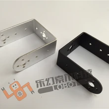 2 шт./лот длинный U Стиль сервопривод кронштейн крепление для робота/Gimbal/Merchnial рычаг Рулевое устройство аксессуары