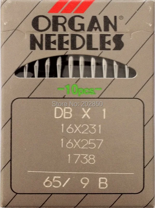 Japanese Original Organ Brand Needles DBX1 65/9 B 20Pcs/Lot For Simple Lockstitch & Computerized Sewing Machines | Дом и сад
