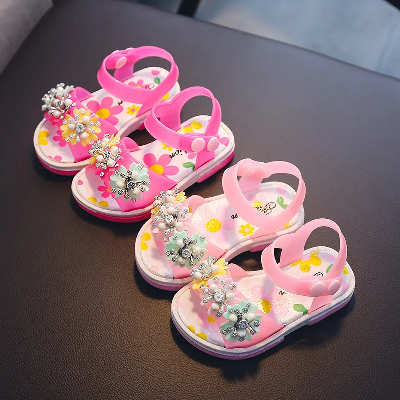 2019 New Girl Sandals for Toddler 1-3 Years Baby Girl Princess Shoes Non-slip Rain Shoe Soft-soled Sandals Little Girl Shoes 2019 New Girl Sandals for Toddler 1-3 Years Baby Girl Princess Shoes Non-slip Rain Shoe Soft-soled Sandals Little Girl Shoes