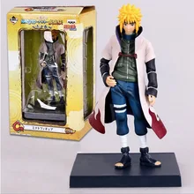 HOT Anime Naruto 4th Hokage Namikaze 6 Action Figure Collectible PVC Model Gift font b Toy