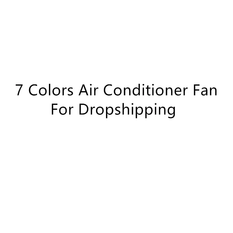 

USB Mini Portable Air Conditioner Humidifier Purifier 7 Colors Light Desktop Air Cooling Fan dropshipping for FR