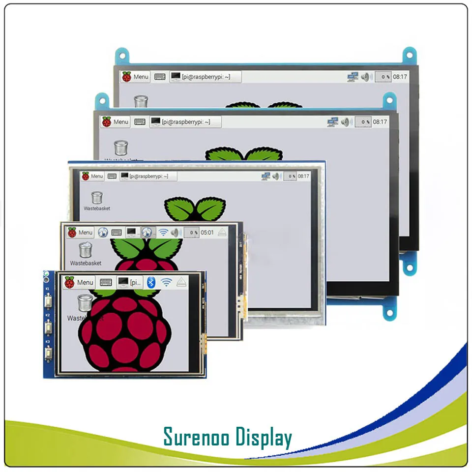 gpio 5-inch 800x480 tft lcd supplier