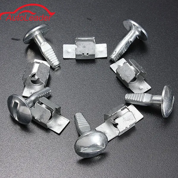 

5 Pairs Engine Undertray Fitting Bolt Under Cover Clips For Peugeot 206 207 406 407 806 807
