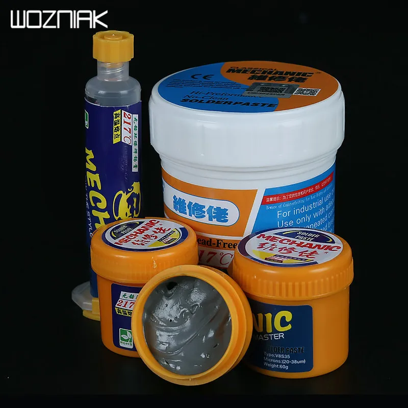 

MECHANICCPU lead-free Solder Paste Flux Original HK high temperature CPU rework solder paste rosin flux