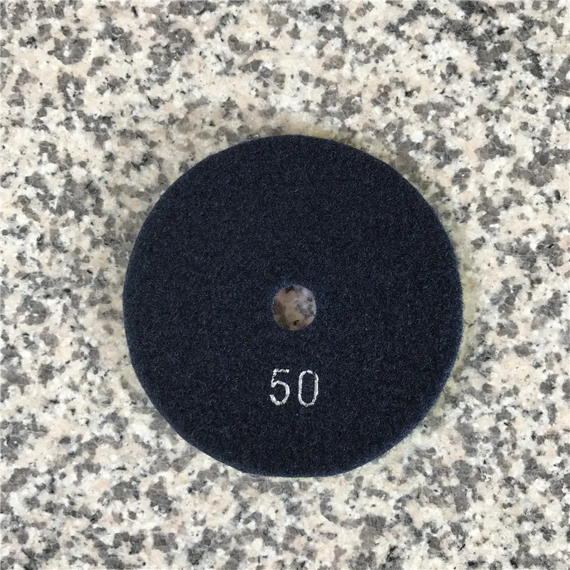 Алмазная полировальная площадка 4 дюйма(100 мм) мокрый шлифовальный диск для гранита камня смолы круг полировальный круг 9 шт./лот