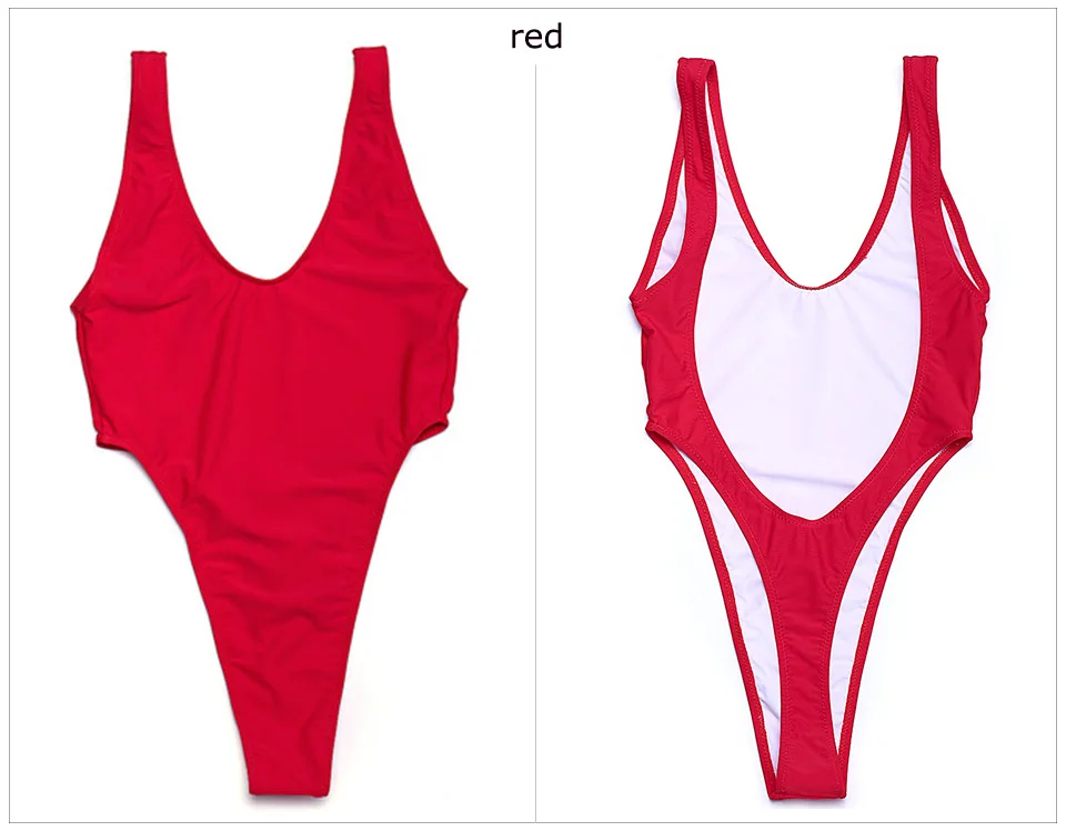 959 red swimwear