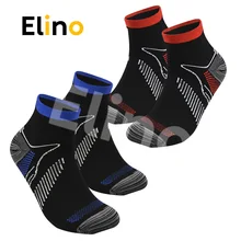 Elino, 1 пара, мужские и женские зимние теплые носки с вставками, спортивные носки для бега с давлением, модные носки, впитывающие пот