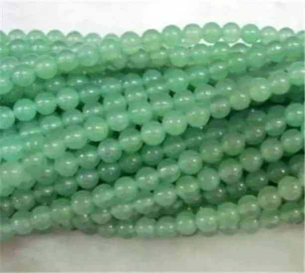 6 мм натуральный жадный Изумруд Круглый бисер 15 &quotAAA # QF409|beads gems|loose beadsgem beads |