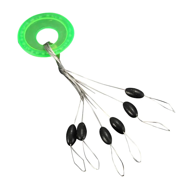 HLBY-100pcs Fish Connector Float Stopper Space Beans Fishing Tackle Supplies L | Спорт и развлечения
