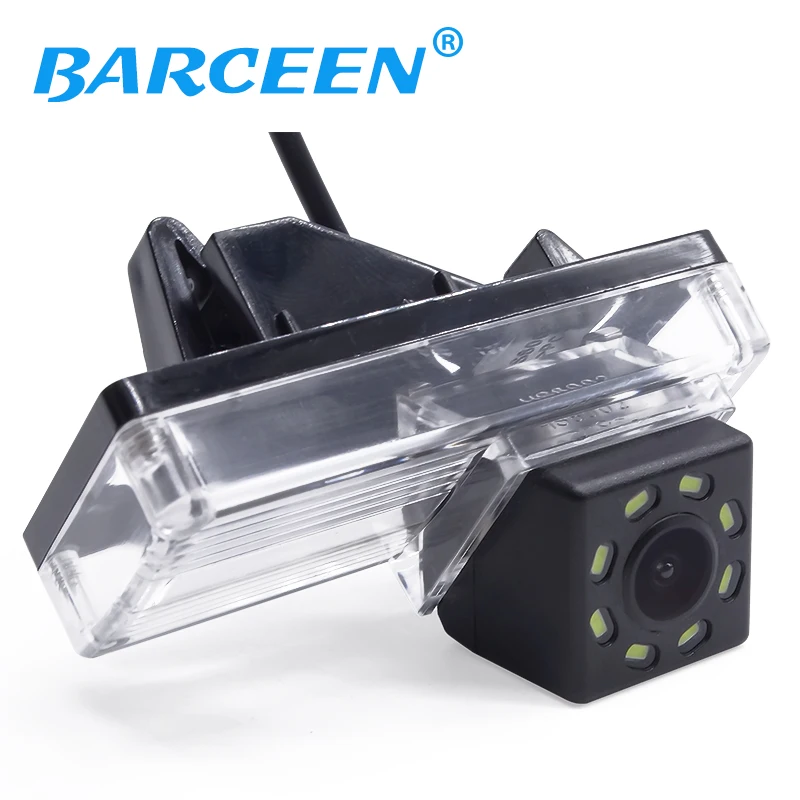 Online Envío Gratis Cámara de vista trasera del coche Auto de aparcamiento marcha atrás cámara de visión trasera para Toyota Land Cruiser LC 100, 120, 200 del Prado