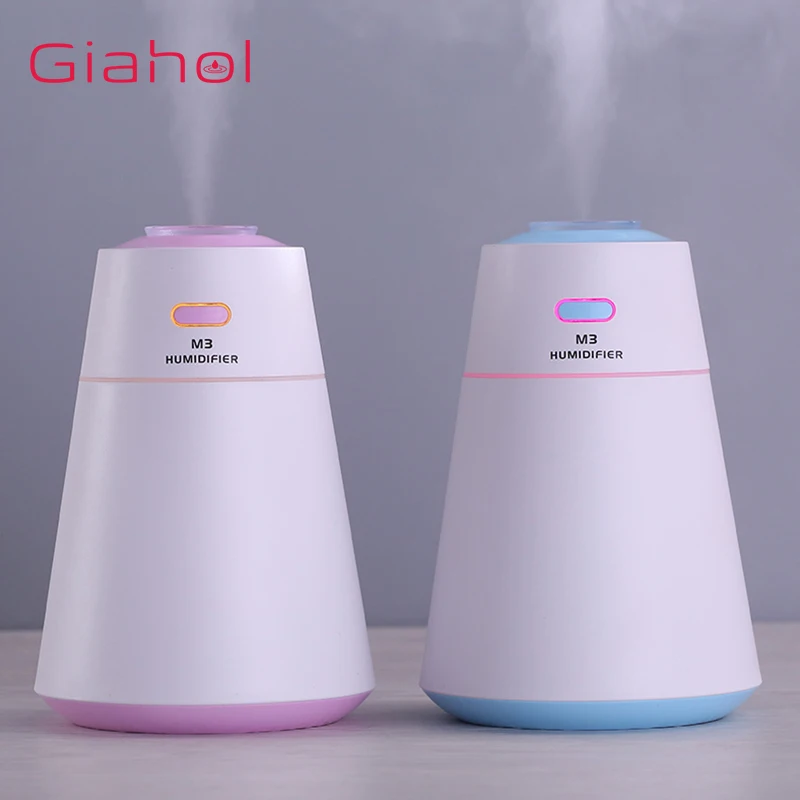 

GIAHOL 200ML USB Air Humidifier with LED Colorful Light mist diffuser for Home Office Aroma Diffusers Ultrasonic Aromatherapy