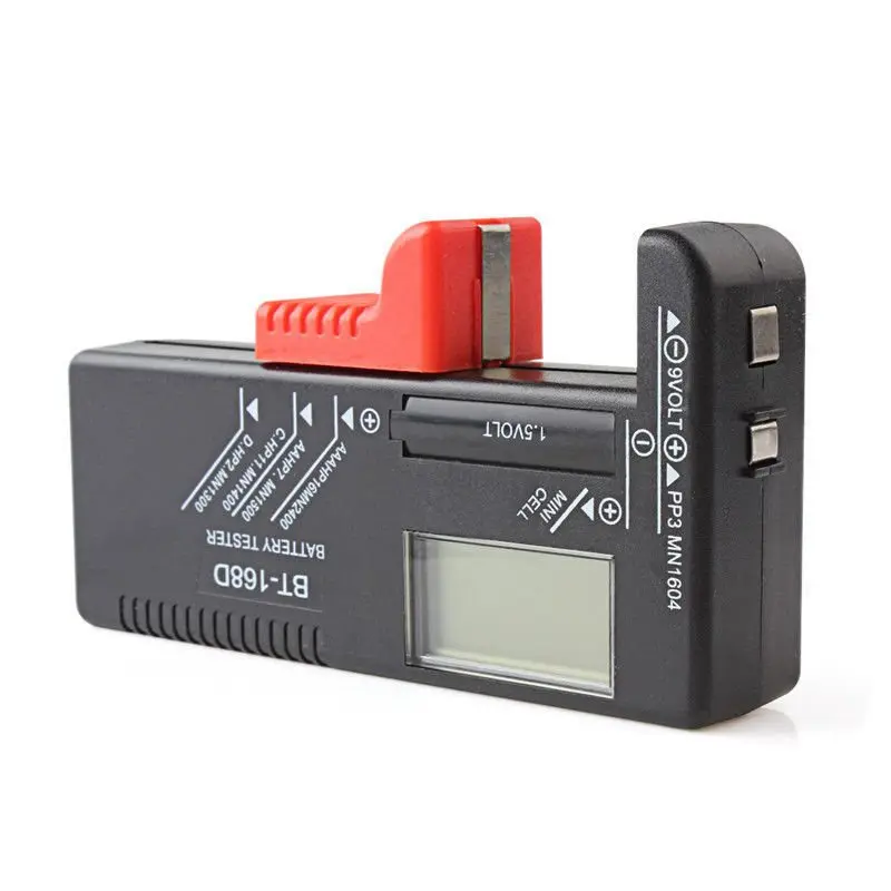 Universal BT168D Smart LCD Digital Battery Tester Electronic Battery Power Measure Checker for 9V 1.5V AA AAA Cell Battery Meter (6)