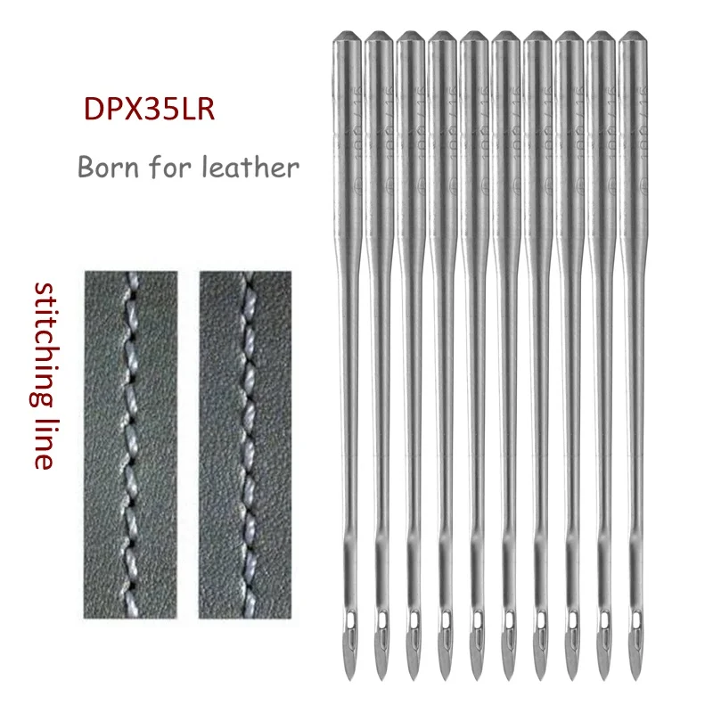 Иглы для шитья кожи DPX35LR 2134 35LR 134 Dotec 10 шт.|sewing needles|needle forneedles for sewing |