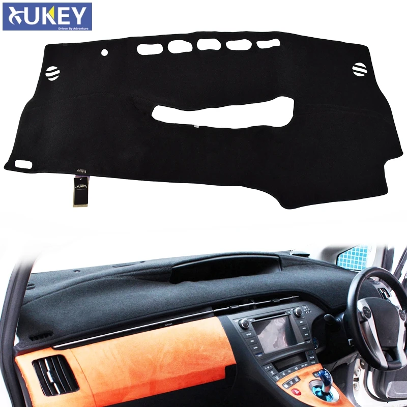 

Xukey Dash Mat Dashmat Dashboard Cover Sun Shade Dash Board Cover Carpet For Toyota Prius 2010 2011 2012 2013 2014 2015 XW30