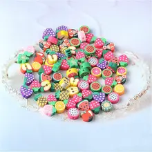 

20pcs Mini Play Toy Fruit Food Cake Candy Fruits Lollipop Ice Cream With Hole Miniature For Dolls Accessories Kitchen Play Toys