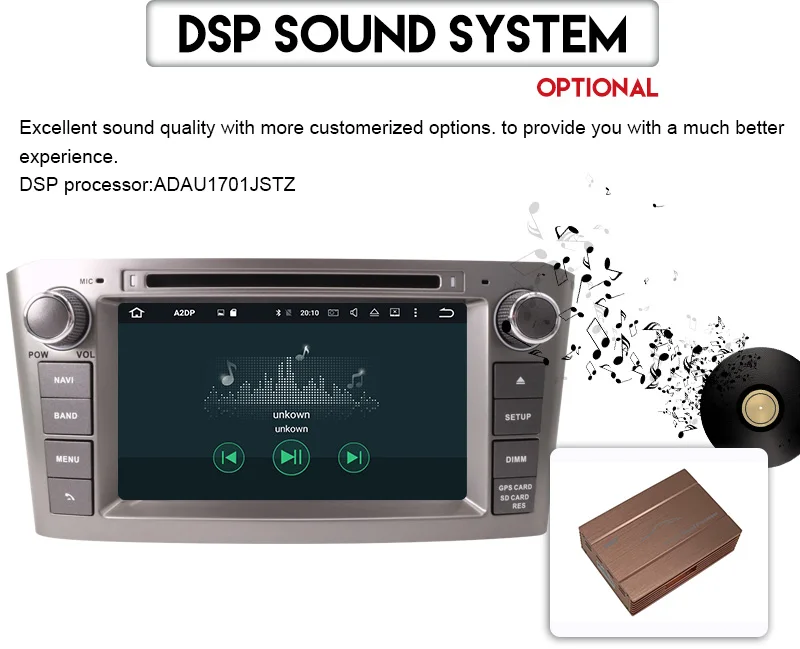 Excellent Android 9 DSP MAX 64GB Car DVD Player For Toyota Avensis 2002-2008 T250 GPS Navigation multimedia radio tape recorder head unit 30 Excellent Android 9 DSP MAX 64GB Car DVD Player For Toyota Avensis 2002-2008 T250 GPS Navigation multimedia radio tape recorder head unit 30