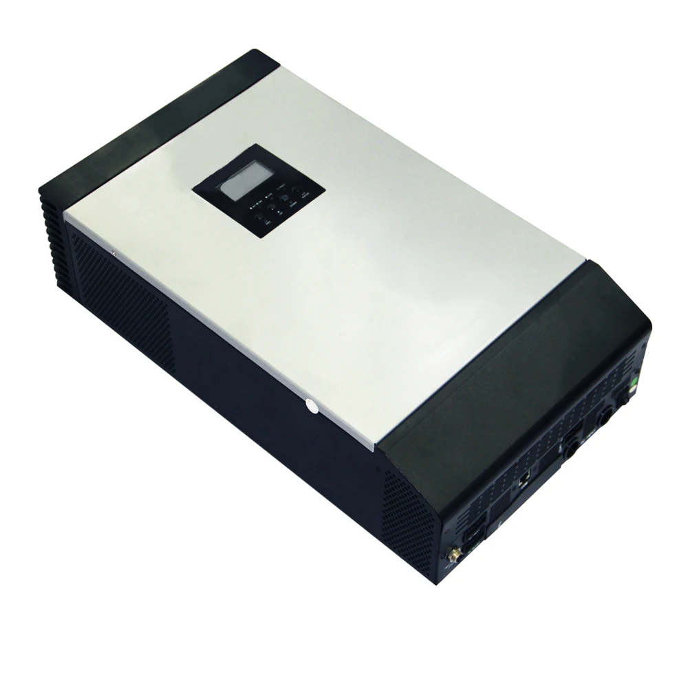 US $350.51 5kva Pure Sine Wave Hybrid Solar Inverter 48v 220v BuiltIn Pwm 50a Solar Charge Controller And Ac Charger For Home Use Ps5k