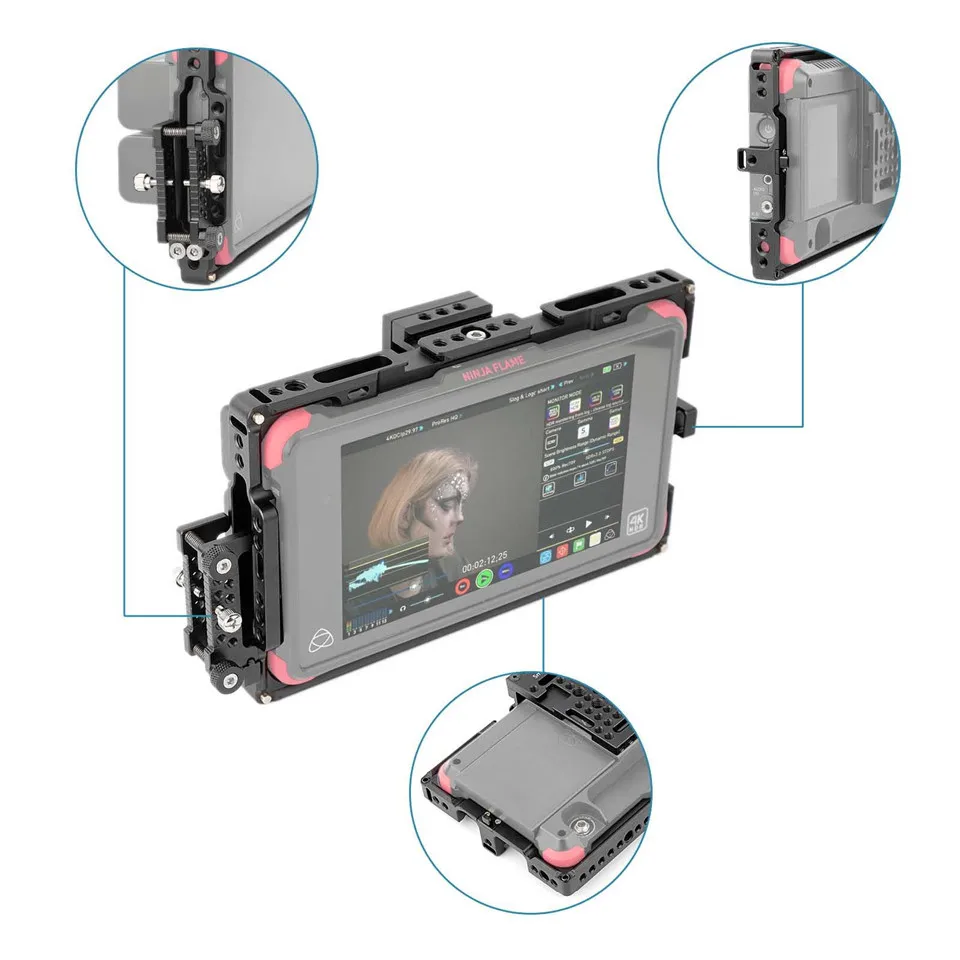 SmallRig клетка для Atomos " монитор с солнцезащитным козырьком для ниндзя пламя, Shogun пламя, Shogun Inferno, Ninja Inferno 2008